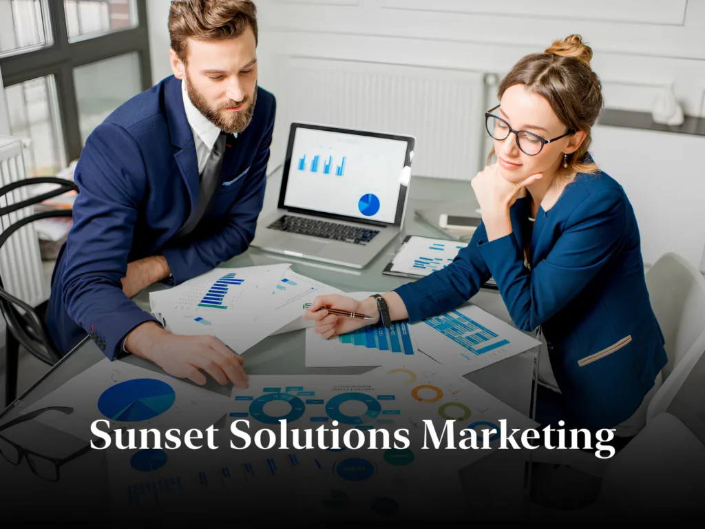 Image of a team representing Sunset Solutions Marketing.