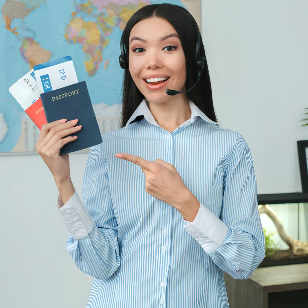 Image of a travel agency.