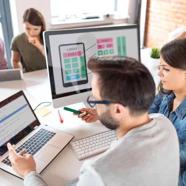 Image representing website development.