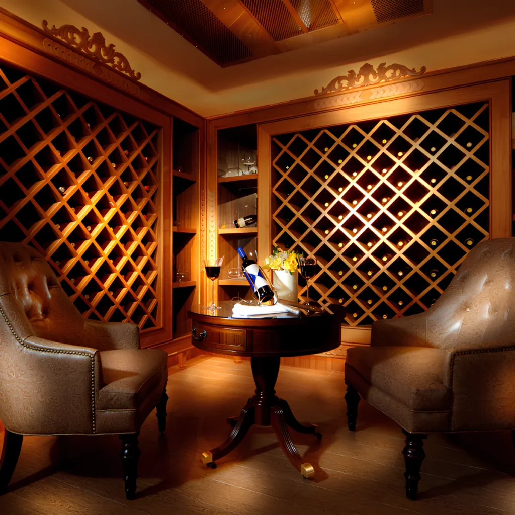 Image of wine cellar.