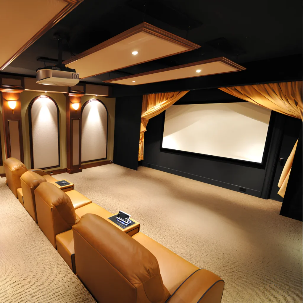 Image of a home theater.