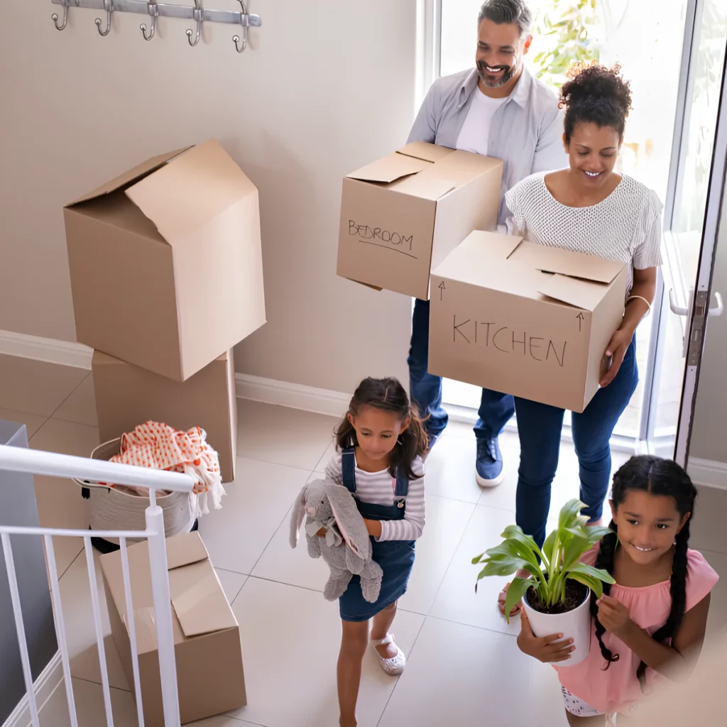 Image of people moving homes.